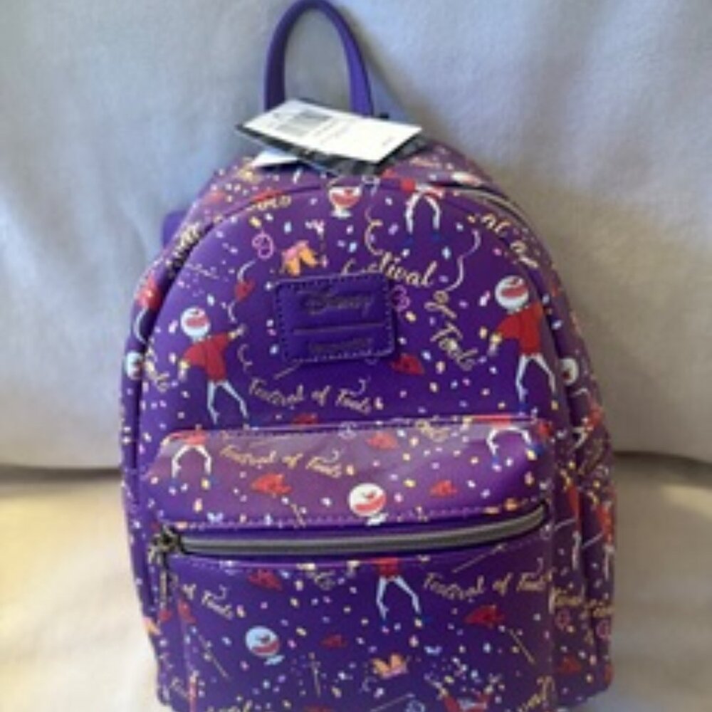 NWT Loungefly Disney Hunchback of Notre Dame Festival of Fools Mini Backpack